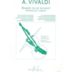 Sonata in C minor – Soprano Saxophone (or Clarinet) and Piano
