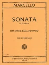 Sonata in E Minor – String Bass and Piano
