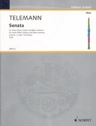 Sonata in E Minor, TWV 41:e6 – Oboe (or Flute or Violin) and Piano