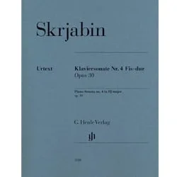 Sonata No. 4 in F-sharp Major, Op. 30 – Piano