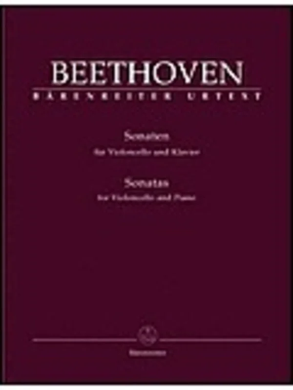 Sonatas For Cello Complete Vlc Piano Urtext (Softcover Book) Urtext Edition Book