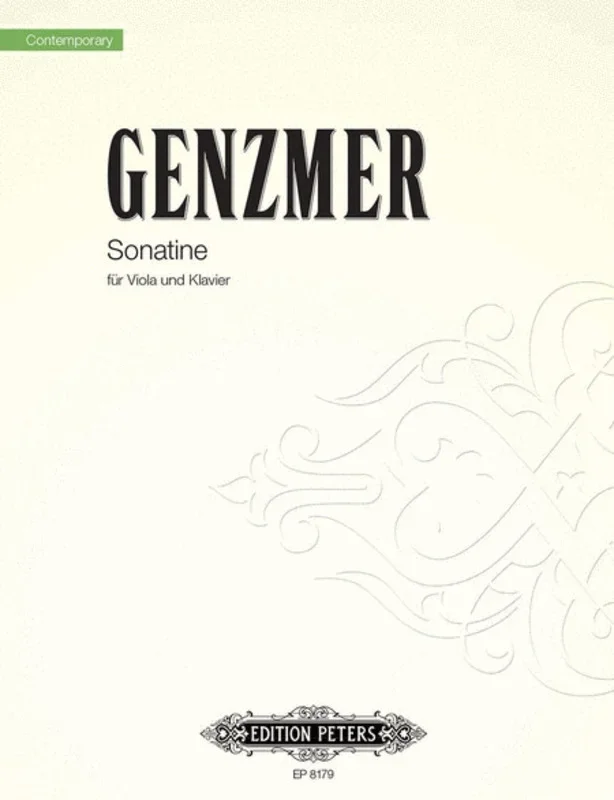 Sonatina C Viola Piano (Softcover Book)