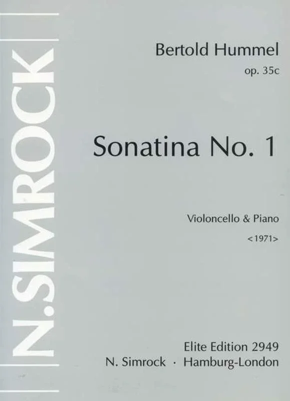Sonatina Vlc Piano Book