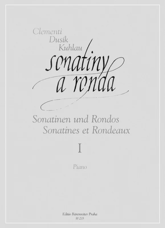 Sonatinas & Rondos by Clementi, Dusík & Kuhlau