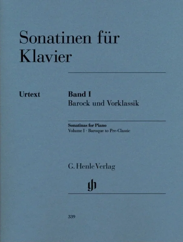 Sonatinas Book 1 Baroque And Pre Classical Urtext (Softcover Book)