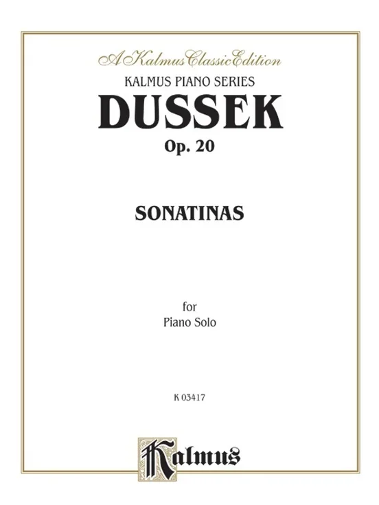 Sonatinas Op 20 Piano