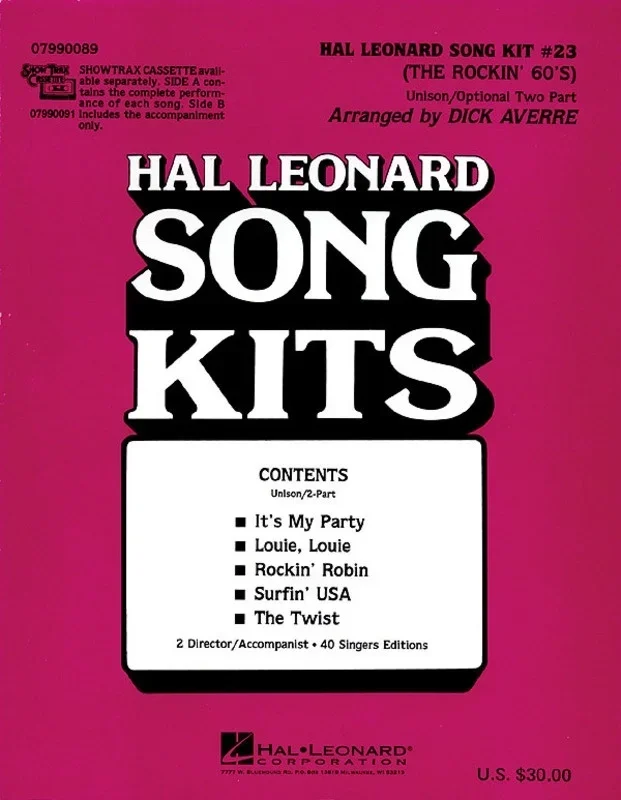 Song Kit 23 Rockin 60s ShowTrax Cass (CD Only)