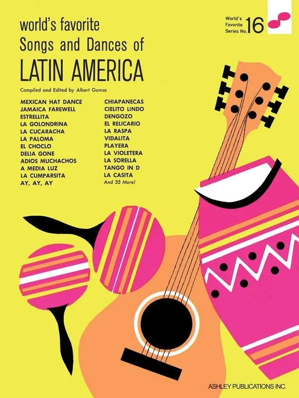 Songs And Dances Of Latin America Wfs16 (Spiral Bound Book)