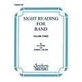 Southern Sight Reading for Band, Book 3 (Oboe) Southern Music Series by Billy Evans Standard