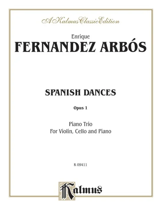 Spanish Dances Piano Trio
