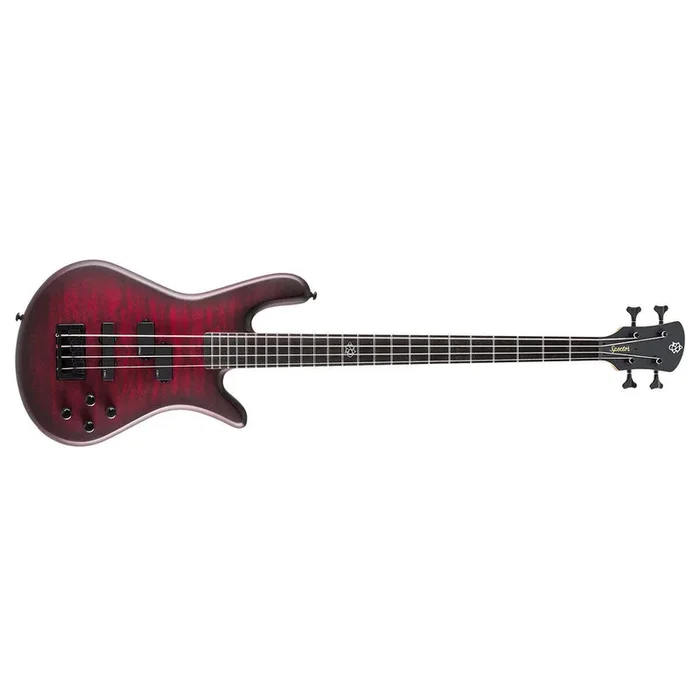 Spector NS Pulse II 4 Bass Guitar Black Cherry Matte w/ EMGs – NSPULSE4BCM