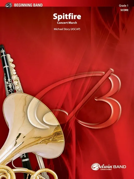 Spitfire Concert Band Gr 1 Conductor Score