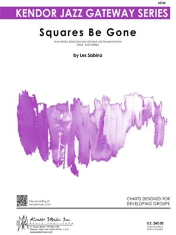 Squares Be Gone Je Score/Parts Easy
