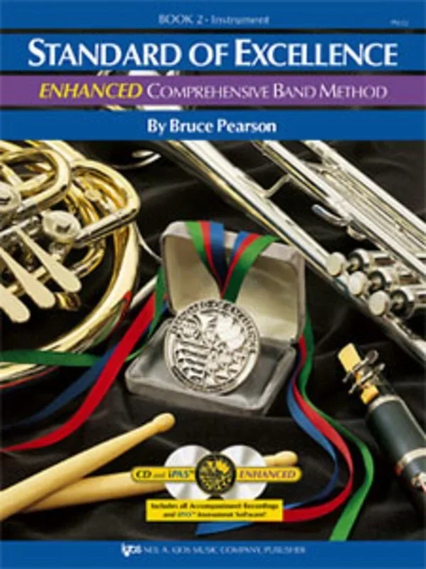 Standard Of Excellence Book 2 Trumpet Book/2CDs