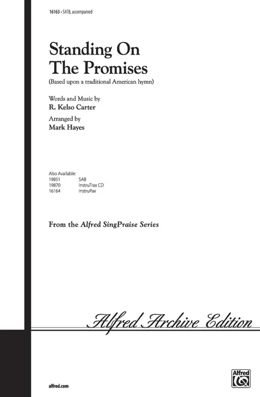 Standing On The Promises SATB