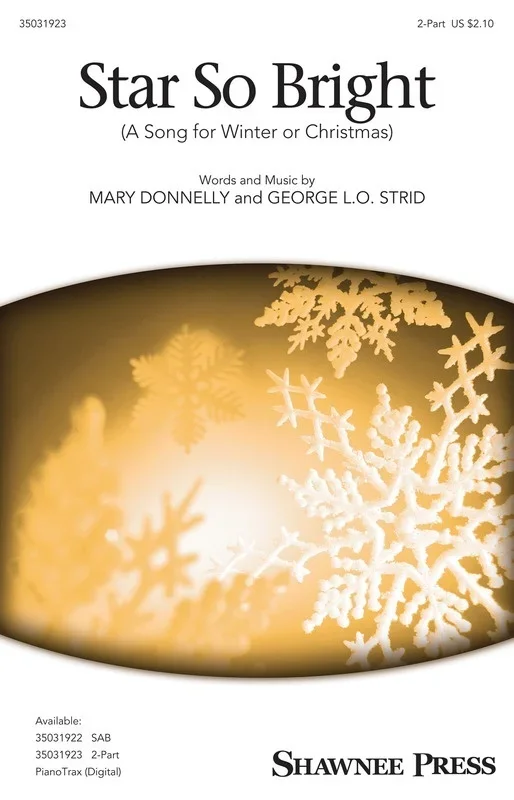Star So Bright (A Song For Winter Or Christmas) 2 Part (Octavo)