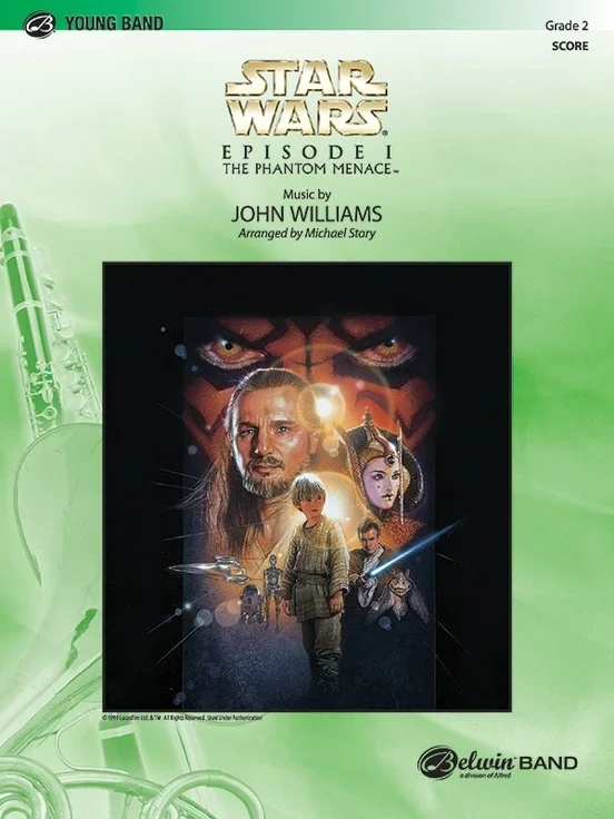 Star Wars Ep 1 H/Lights Concert Band Gr 2 Conductor Score