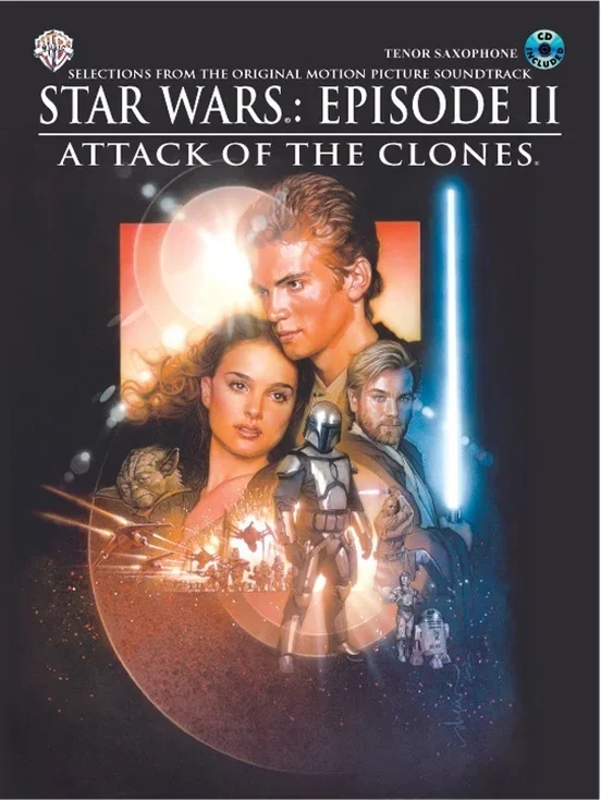 Star Wars Episode 2 Attack Of The Clones TSax Book