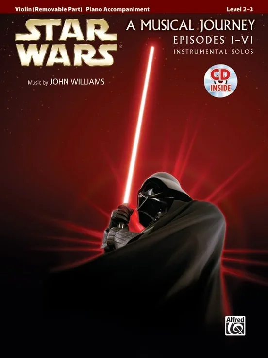 Star Wars Inst Solos 1-6 Violin Book/CD