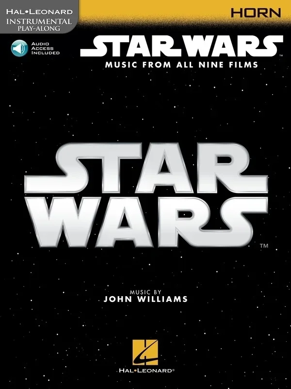 Star Wars Instrumental Playalong Horn Book/Online Audio
