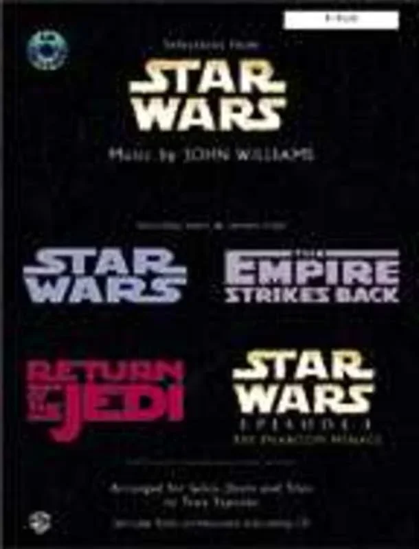 Star Wars The Saga Continues Book/CD B Flat