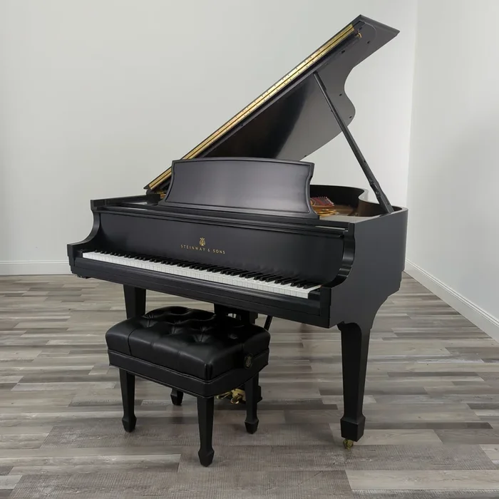 Steinway L (5’11 “) in Satin Ebony #533877
