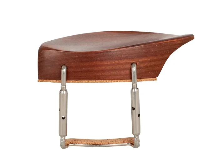Stentor 4/4 Violin Chin Rest – Teka Style Pau Rosa Wood Mid Brown