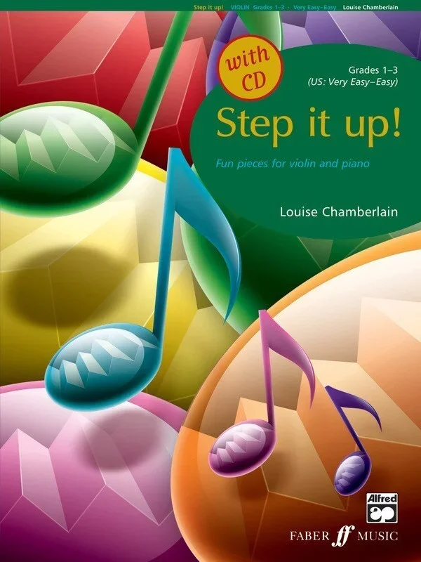Step It Up! Violin And Piano And CD (Softcover Book/CD)