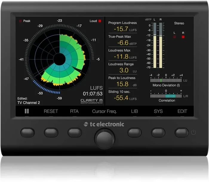 Stereo and 5.1 Audio Loudness Meter