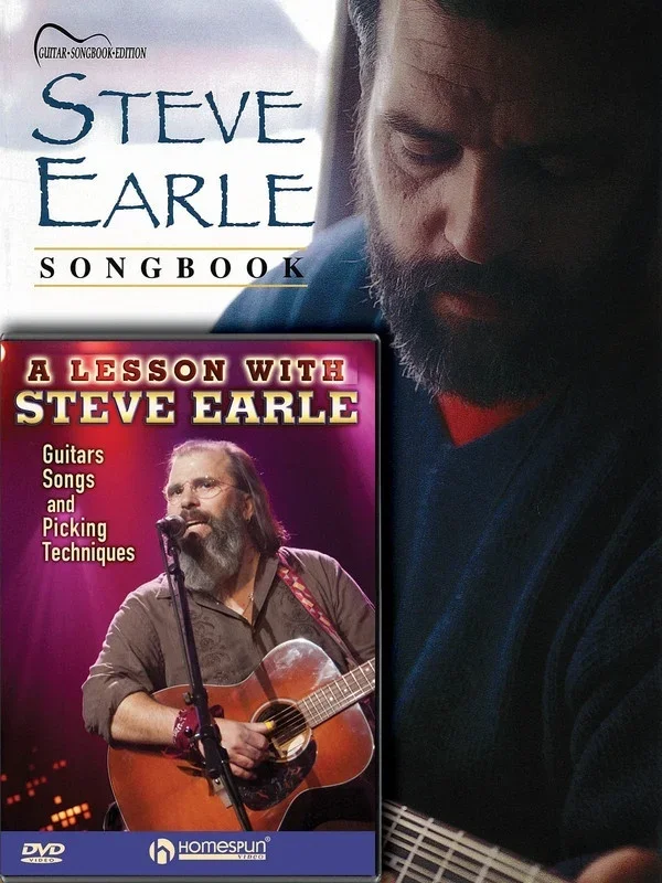 Steve Earle Guitar Pack Book/DVD (Softcover Book/DVD)