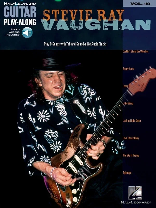 Stevie Ray Vaughan Guitar Playalong V49 Book/Online Audio (Softcover Book/Online