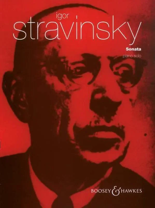 Stravinsky – Sonata 1924 Piano (Softcover Book)
