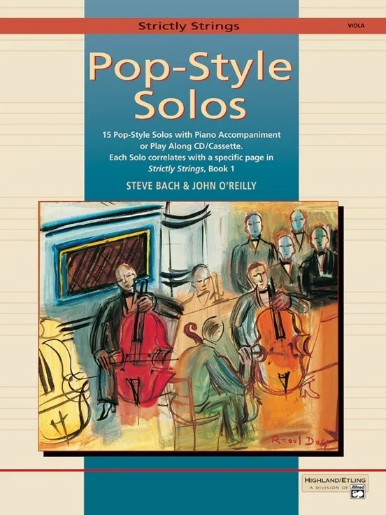 Strictly Strings Pop-Style Solos Viola Book Only