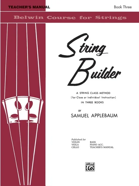 String Builder Book Three – Teachers Manual