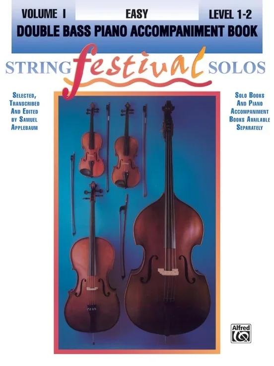String Festival Solos Volume 1 Bass Piano Accomp