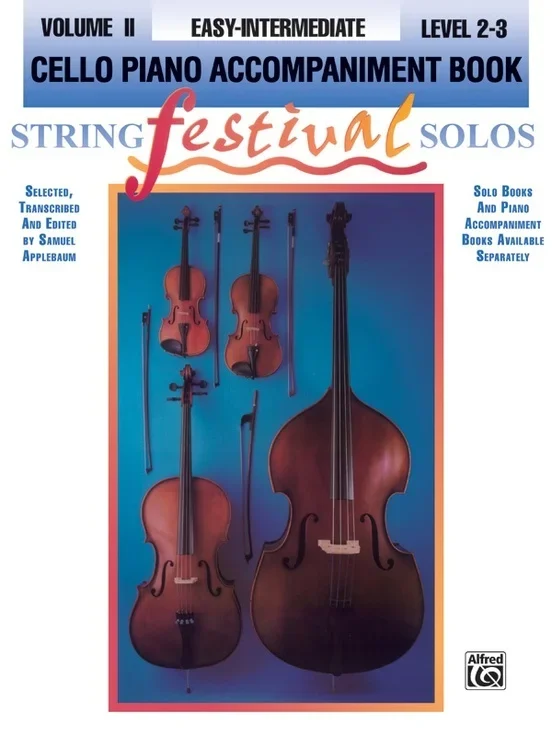 String Festival Solos Volume 2 Cello Piano Accomp