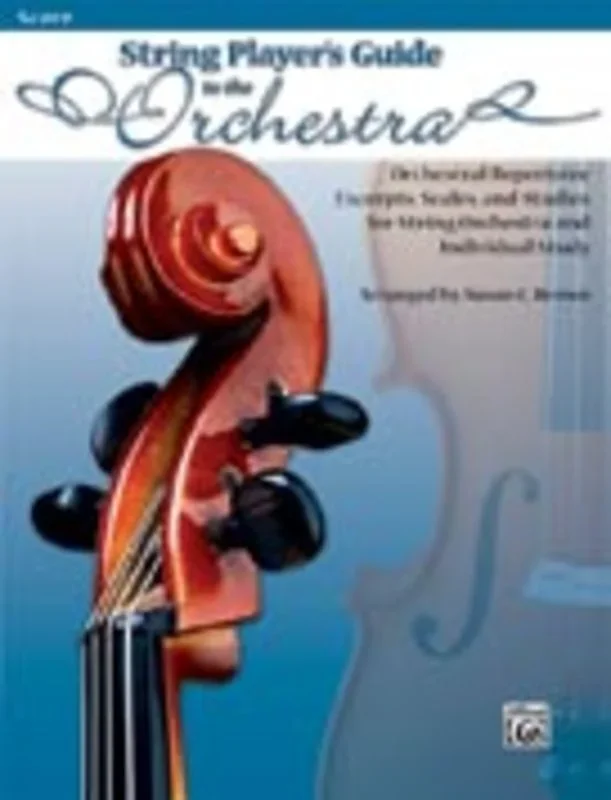 String Players Guide To Orchestra Score Book