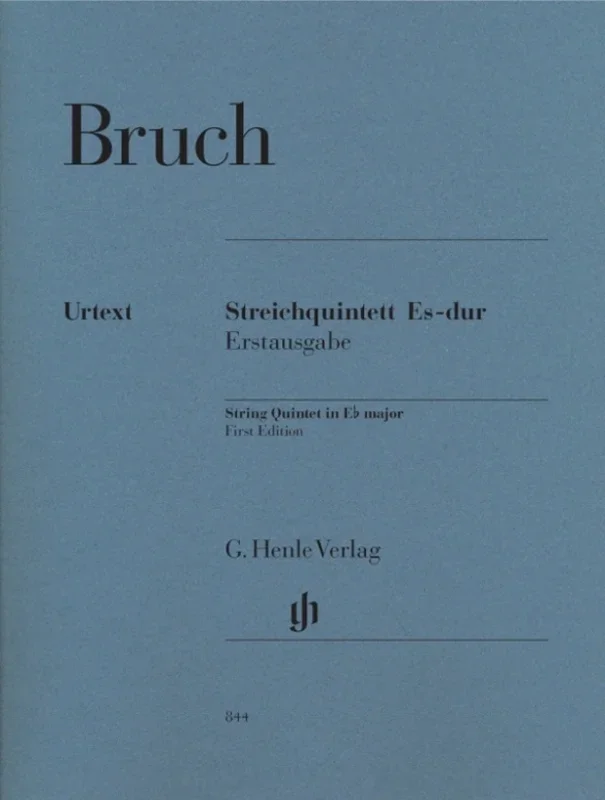 String Quintet E Flat Score/Parts (Set Of Parts) Book