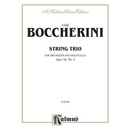 String Trio, Op. 54 No. 3 – Two Violins and Cello (Parts)