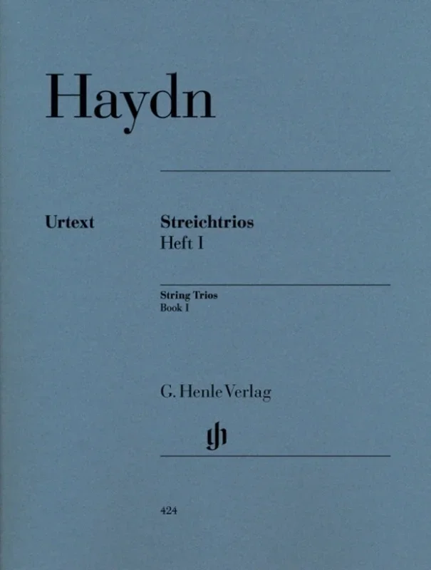 String Trios Book 1 Violin Viola Vc Urtext (Set Of Parts) Book