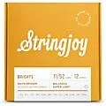 Stringjoy Brights 12 String 80/20 Bronze Acoustic Guitar Strings 11 – 52