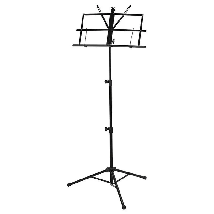 STRUKTURE SMS1X Black Folding Music Stand w/ Bag