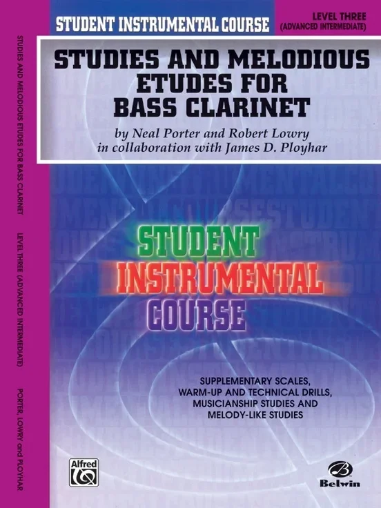 Studies And Etudes Bass Clarinet 3 U