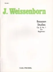 Studies for Beginners Op. 8 No. 1 for Beginners – Bassoon