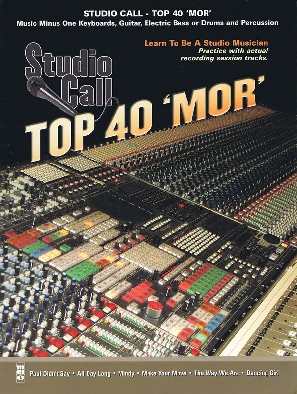 Studio Call Top 40 Mor Drums Book/CD (Softcover Book/CD)