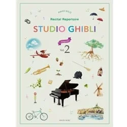 Studio Ghibli: Advanced Recital Repertoire, Volume 2 – Piano