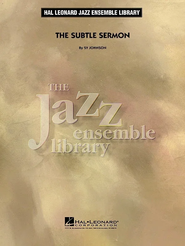 Subtle Sermon Jel4 (Music Score/Parts)