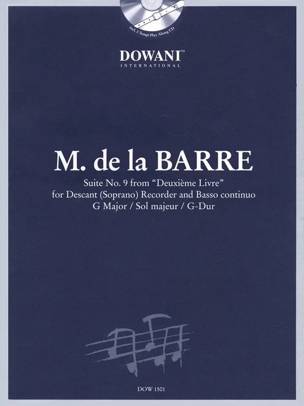 Suite In G Major Rec Book/CD