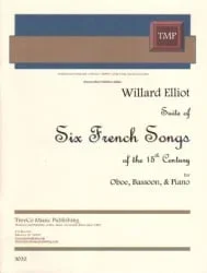 Suite of 6 French Songs of the 15th Century – Oboe, Bassoon, and Piano