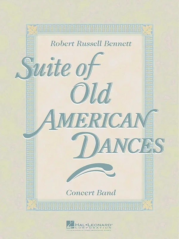 Suite Of Old American Dances Fsc Mw4 (Music Score)
